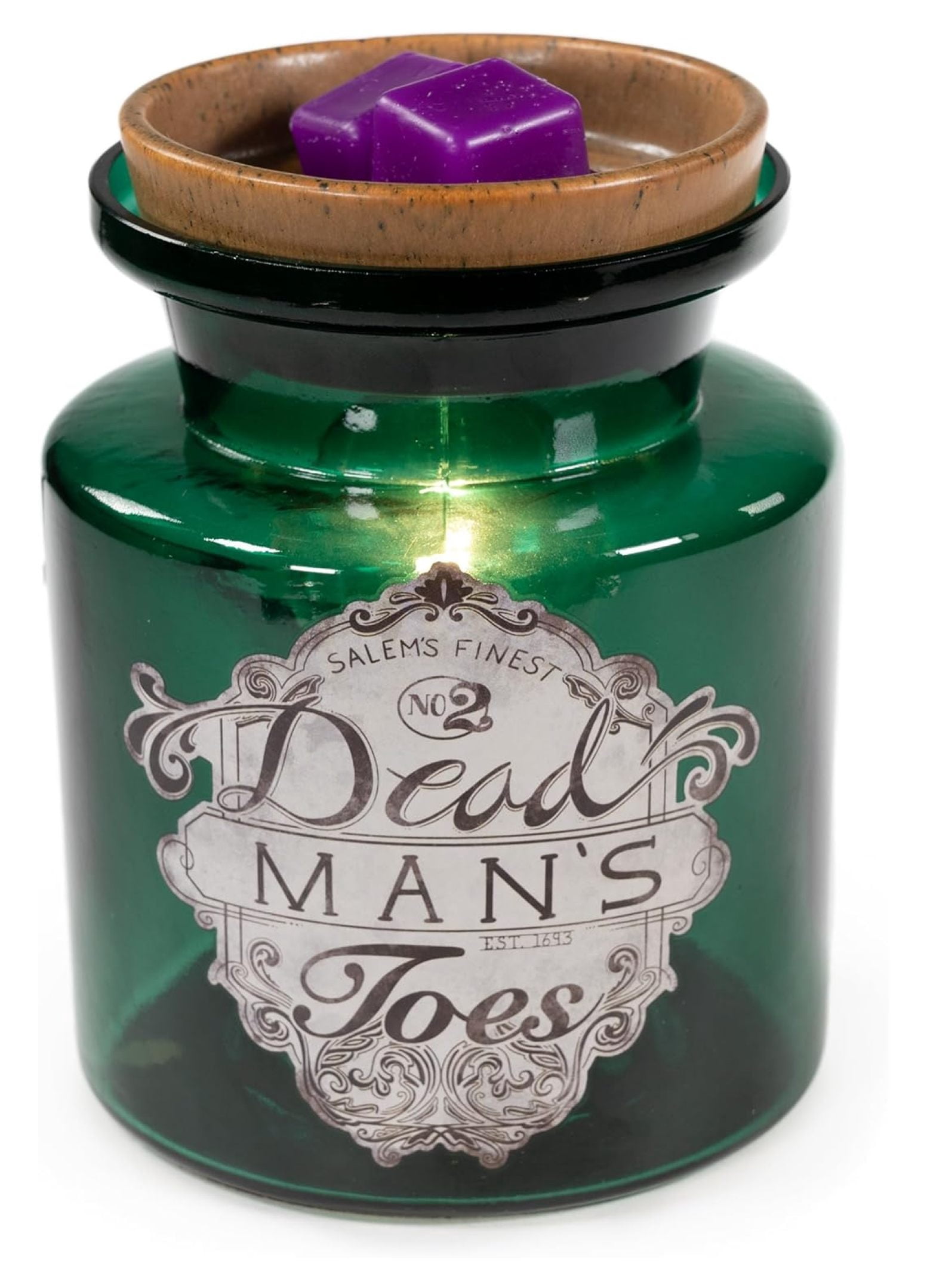 DaiZuY Collection - Scented - Spooky Season Wax Cube Melter & Burner - Electric Autumn Fragrance Home Air Freshener Gift Dead Mans Toes