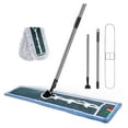 DaiZuY Dust Mop, 36" Large Industrial Dust Mop with 2 Reusable Mop Pads