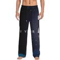 thumbnail image 1 of Daiia 2025 Happy New Year 2 Men's Sleep Pant with Pockets and Drawstring,Pajama Pants-X-Large, 1 of 9