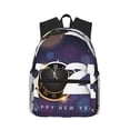 thumbnail image 1 of Daiia 2025 Happy New Year 4 School Backpack for Men Women, Unisex Large Waterproof Bookbag Schoolbag Casual Daypack for High School/College/Teens/Travel/Work Black, 1 of 8