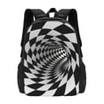 thumbnail image 1 of Daiia 3D Vortex Illusion Backpack for Men and Women -Durable Backpack Large Capacity, Water-Resistant Bag with Adjustable Straps and Laptop Compartment, 1 of 9
