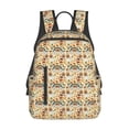 thumbnail image 1 of Daiia 70s Hippie Style School Backpack for Men and Women Lightweight Backpack Durable Backpack Water-Resistant,Travel,Work Bag, 1 of 9