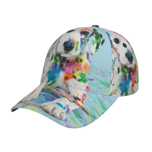 Daiia A Funny Little Dalmatian Puppy Baseball Cap Men Women Classic Adjustable For Running Workout And Outdoor Activitie All Season Dad Hat Gift