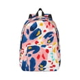 thumbnail image 1 of Daiia Abstract Leopard Print Vintage Canvas Backpack for Men and Women ,Hiking Backpack,Travel Laptop Bag for School,Large Capacity Backpack, 1 of 8