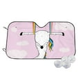 thumbnail image 1 of Daiia Aerial Yoga for Unicorn Windshield Sun Shade for Car SUV Truck (Small ), Car Sun Shade Windshield, Car Shades for Front Windows, Sunshade for Car Windshield, 1 of 7