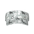 thumbnail image 1 of Daiia African Animals Pattern Sport Sun Visor Hats Visor Cap Adjustable Empty Top Baseball Cap Cotton Ball Caps for Women and Men, 1 of 8