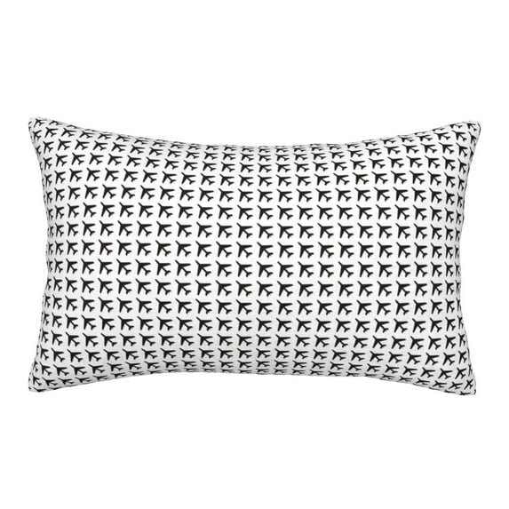 Daiia Airplane Bedding Waterproof Pillow Protector Zippered Queen – Bed Bug Proof Pillow Encasement-14"x20"