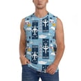 thumbnail image 1 of Daiia Airplanes and Aviation Signs Printed Men's Tank Tops,Casual Soft Sleeveless Gym Muscle Shirts Bodybuilding Tee-Small, 1 of 8