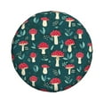 thumbnail image 1 of Daiia Amanita Mushroom Tire Covers , Travel Trailer Camper Truck SUV Motorhome Waterproof Wheel Cover, Sun Rain Snow Protector-15 inch, 1 of 9