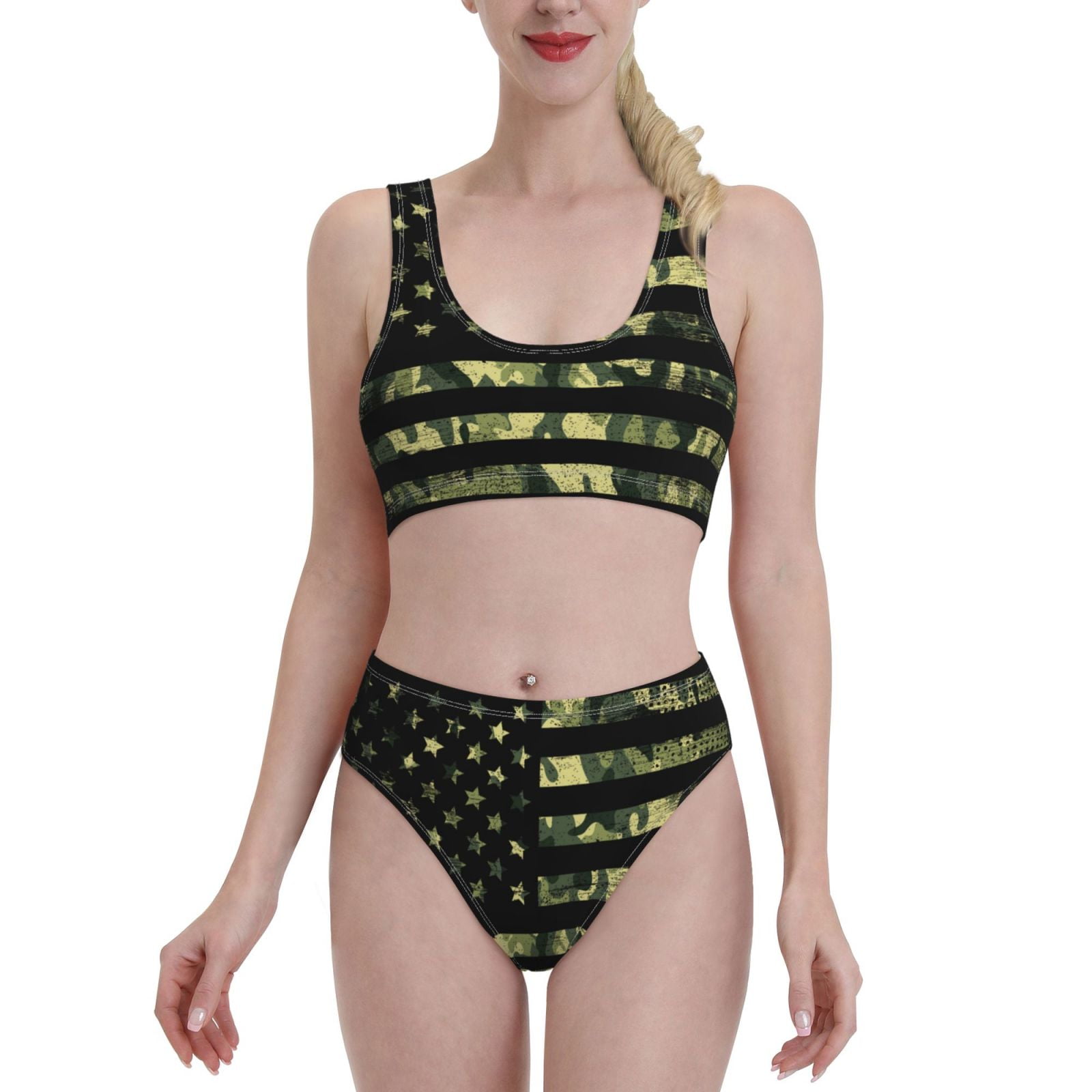 Camo 2 piece swimsuit online