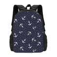 thumbnail image 1 of Daiia Anchors Backpack for Men and Women -Durable Backpack Large Capacity, Water-Resistant Bag with Adjustable Straps and Laptop Compartment, 1 of 9