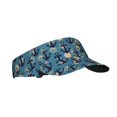 thumbnail image 1 of Daiia Anchors Pattern Sport Sun Visor Hats Visor Cap Adjustable Empty Top Baseball Cap Cotton Ball Caps for Women and Men, 1 of 7