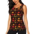 thumbnail image 1 of Daiia Animal Printed Womens Workout Tops for Women Quick-dry Tank Tops Mesh Yoga Shirts Athletic Running Tank Tops Sleeveless Gym Clothes-Medium, 1 of 7