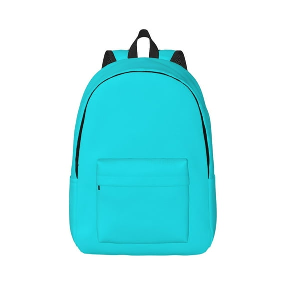 Daiia Aqua Vintage Canvas Backpack for Men and Women ,Hiking Backpack,Travel Laptop Bag for School,Large Capacity Backpack