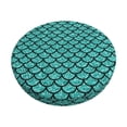 thumbnail image 1 of Daiia Aquamarine Glitter Stool Covers Round,Round Bar Stool Covers Waterproof Bar Chair Covers Washable Stool Cushion Slipcover for 12-14 Inch Chair-12 inch, 1 of 7