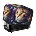 thumbnail image 1 of Daiia Astronaut Cat Pattern 2 slice Toaster Cover, Toaster Appliance Dust-proof Cover For Kitchen Small Appliance Dust Cover and Fingerprint Protection, 1 of 7