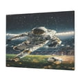 thumbnail image 1 of Daiia Astronaut Soccer Field Print Canvas Decorative Picture – 30x40in Artistic Wall Art, Ready-to-Hang Canvas Print for Living Room（Horizontal）, 1 of 6
