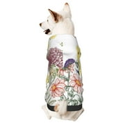 Daiia Autumn Garden Pets Wear Hoodies ,Pet Dog Clothes,Puppy Hoodies,Dog Hoodies Costumes Pet Sweaters-Size Name