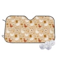 thumbnail image 1 of Daiia Autumn and Thanksgiving Windshield Sun Shade for Car SUV Truck (Small ), Car Sun Shade Windshield, Car Shades for Front Windows, Sunshade for Car Windshield, 1 of 7
