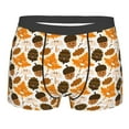 thumbnail image 1 of Daiia Autumn Woodland Characters Men's Underwear Boxer Briefs, Cotton Stretch Moisture-Wicking Underwear-Large, 1 of 9