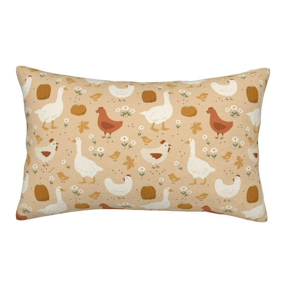 Daiia Autumn and Thanksgiving Bedding Waterproof Pillow Protector Zippered Queen – Bed Bug Proof Pillow Encasement-14"x20"