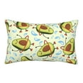 thumbnail image 1 of Daiia Avocado Doing Sport Bedding Waterproof Pillow Protector Zippered Queen – Bed Bug Proof Pillow Encasement-14"x20", 1 of 9