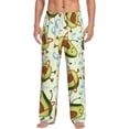 thumbnail image 1 of Daiia Avocado Doing Sport Men's Sleep Pant with Pockets and Drawstring,Pajama Pants-Small, 1 of 9