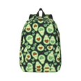thumbnail image 1 of Daiia Avocado Heart Vintage Canvas Backpack for Men and Women ,Hiking Backpack,Travel Laptop Bag for School,Large Capacity Backpack-Medium, 1 of 7