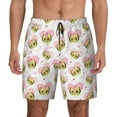 thumbnail image 1 of Daiia Avocado Lovers Mens Swim Trunks Swim Shorts Quick Dry Swim Shorts with Mesh Lining Pockets-Small, 1 of 9