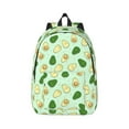thumbnail image 1 of Daiia Avocado Vintage Canvas Backpack for Men and Women ,Hiking Backpack,Travel Laptop Bag for School,Large Capacity Backpack, 1 of 8