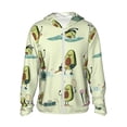 thumbnail image 1 of Daiia Avocado for Exercise UPF 50+ Sun Protection Hoodie Jacket Lightweight Long Sleeve Sun Shirt for Women Men with Pocket Hiking Outdoor-Large, 1 of 9