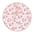 Daiia Baby Salamander Drawing Merry Christmas Tree Skirt , Xmas Large