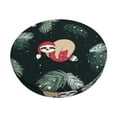 thumbnail image 1 of Daiia Baby Sloths Sleeping Stool Covers Round,Round Bar Stool Covers Waterproof Bar Chair Covers Washable Stool Cushion Slipcover for 12-14 Inch Chair-14 inch, 1 of 7