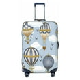 thumbnail image 1 of Daiia Balloon Vintage Luggage Cover, Thickened Washable Travel Luggage Covers, Elastic Unique Baggage Covers for 18-20 inch Luggage-Large, 1 of 9