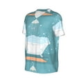 thumbnail image 1 of Daiia Bathtub with Soap Bubbles Mens Baseball Jersey Button Down Shirts Short Sleeve Sports Uniforms-Medium, 1 of 9