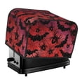 thumbnail image 1 of Daiia Bats And Spiders Pattern 4 slice Toaster Cover, Toaster Appliance Dust-proof Cover For Kitchen Small Appliance Dust Cover and Fingerprint Protection, 1 of 7