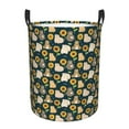 thumbnail image 1 of Daiia Bear Sunflower Round Laundry Basket with Handles Thickened Waterproof Circular hamper,Dirty Clothes Storage Basket for Bedroom,Bathroom,College Dorm-Small, 1 of 8
