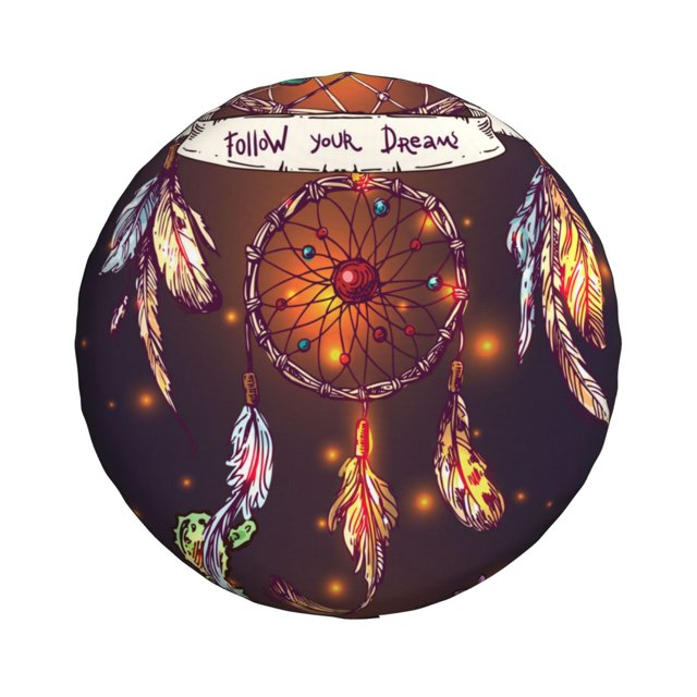 Daiia Beautiful Dreamcatcher1 Tire Covers , Travel Trailer Camper Truck