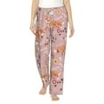 thumbnail image 1 of Daiia Beautiful Fox Women's Sleep Pant with Pockets and Drawstring,Pajama Pants-Medium, 1 of 9