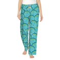 thumbnail image 1 of Daiia Beautiful Seashells Women's Sleep Pant with Pockets and Drawstring,Pajama Pants-Medium, 1 of 9