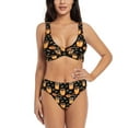 thumbnail image 1 of Daiia Bee and Honey Women's Bikini Set Two Piece Swimsuit High Waisted Bikini Adjustable Straps Bikini Perfect for Beach, Pool, and Summer Vacation-XX-Large, 1 of 9