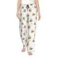 thumbnail image 1 of Daiia Bee Women's Sleep Pant with Pockets and Drawstring,Pajama Pants-Large, 1 of 9