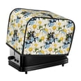 thumbnail image 1 of Daiia Bees Collecting Nectar Pattern 2 slice Toaster Cover, Toaster Appliance Dust-proof Cover For Kitchen Small Appliance Dust Cover and Fingerprint Protection, 1 of 7