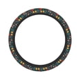 thumbnail image 1 of Daiia Berries and Flowers Steering Wheel Cover Auto Steering Wheel Covers Breathable Anti-Slip Steering Wheels Car Interior Decor Accessories for Men Women Universal 15 Inch, 1 of 8