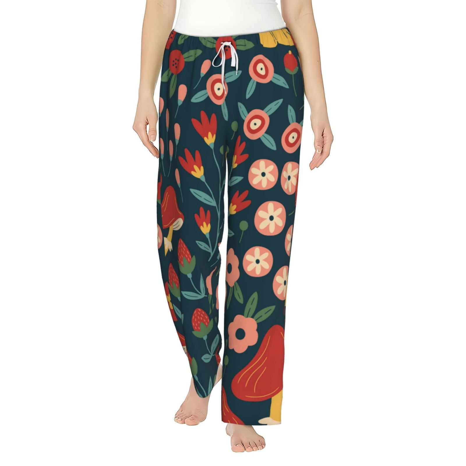 CLIMBING FLORAL PATTERN LIGHTWEIGHT SLEEP PANT