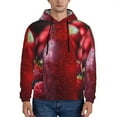 thumbnail image 1 of Daiia Berry Infused Refreshment for Men's Fashion Hoodies & Sweatshirts with Kangaroo Pocket Hooded Sweatshirt Breathable & Moisture Wicking-Large, 1 of 7