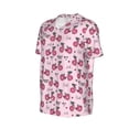 thumbnail image 1 of Daiia Bike with Donut Wheels Mens Baseball Jersey Button Down Shirts Short Sleeve Sports Uniforms-Large, 1 of 9