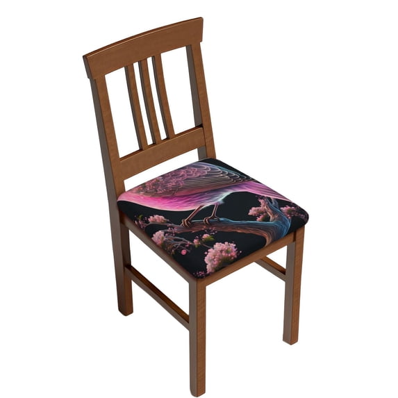 Daiia Bird 2 Stretch Individual Couch Cushion Slipcovers Reversible Cushion Protector Slipcovers Sofa Cushion Protector Covers Milk Silk-16.9in