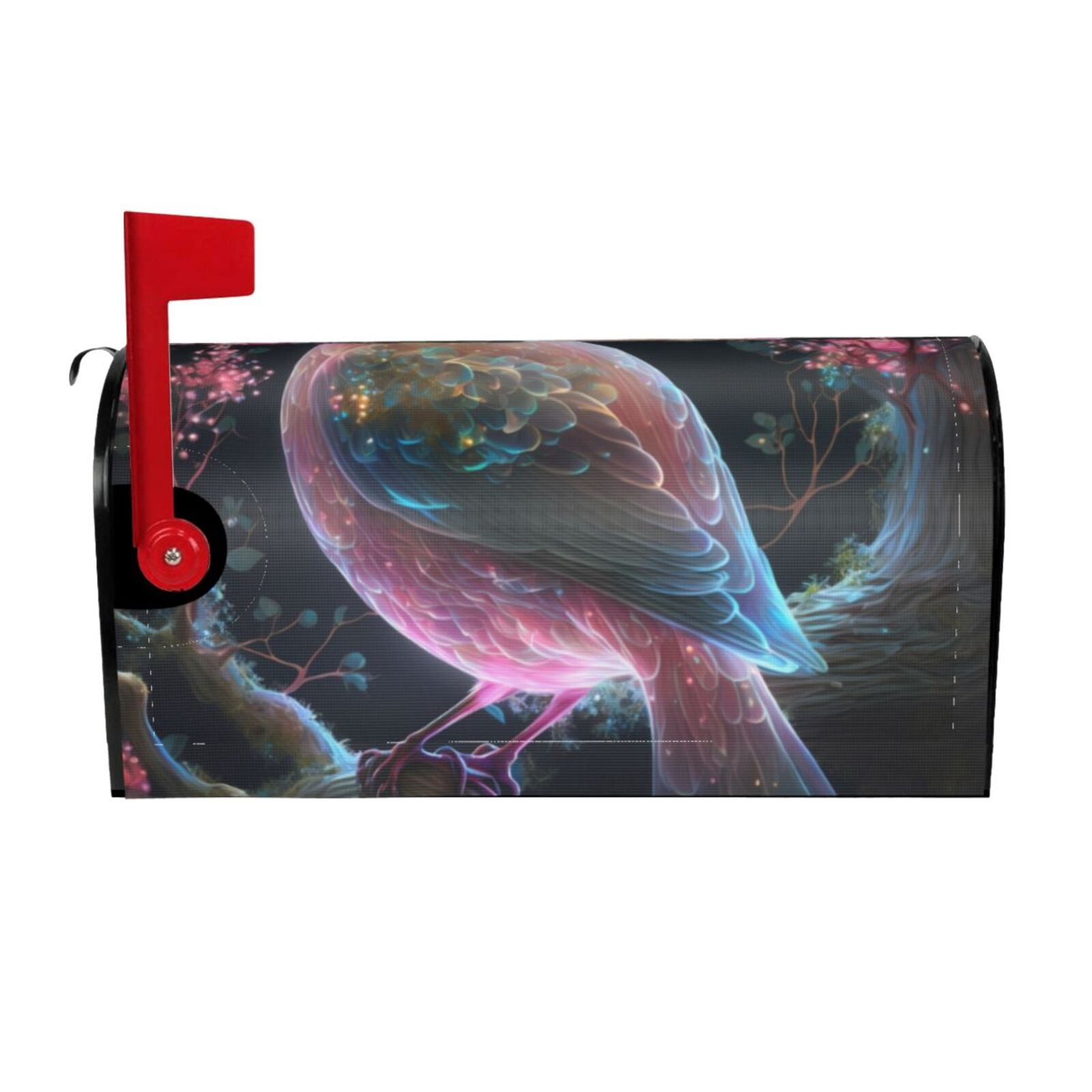 Mailbox Post Wraps Daiia Bird 3 Mailbox Cover , Magnetic Welcome Mailbox Wraps Post Letter ...