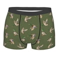 thumbnail image 1 of Daiia Birds Wild Ducks Men's Underwear Boxer Briefs, Cotton Stretch Moisture-Wicking Underwear-X-Large, 1 of 9